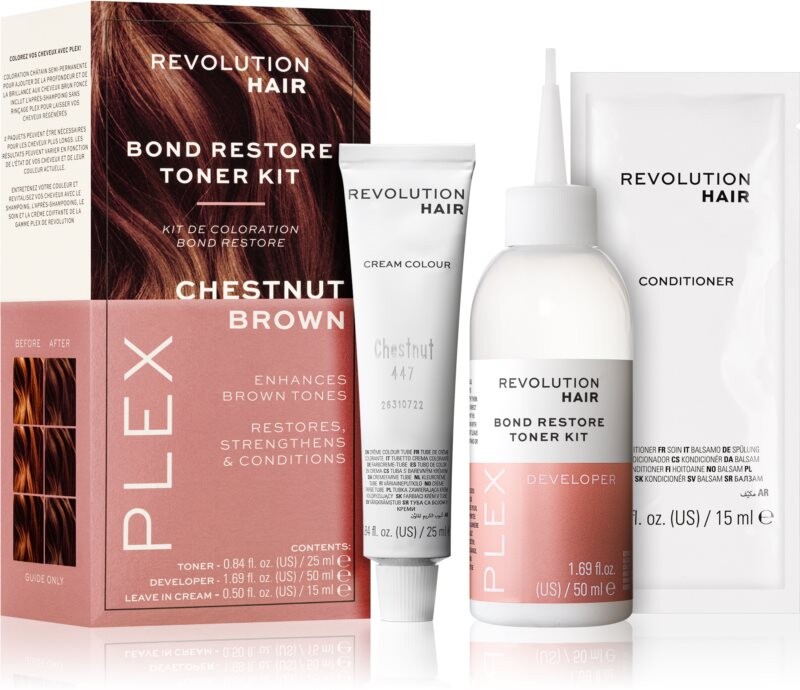 

Набор для мелирования цвета волос Revolution Haircare Plex Bond Restore Kit