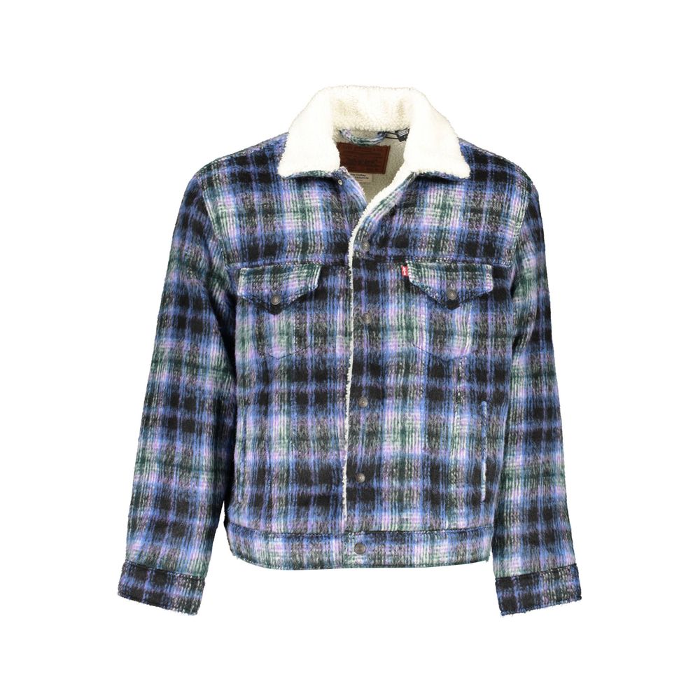 

Синяя куртка из полиэстера Levi´s, синий