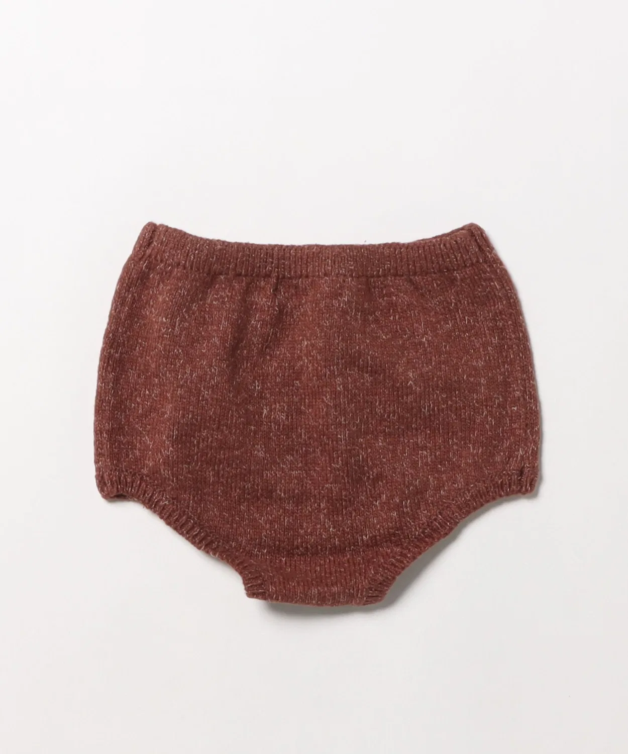 Детские шорты-блумеры хлопковые с моделью Knit Bloomer Quincy Mae, Heathered Plum — фото 2