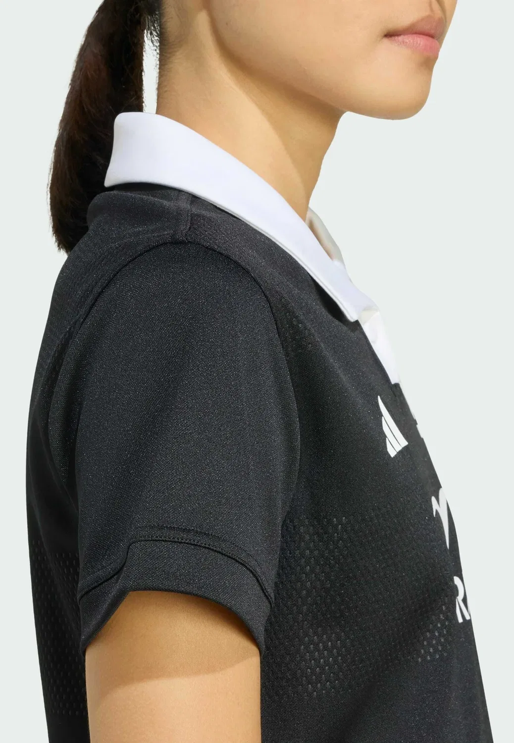Домашняя футболка S Adidas Performance, All Black — фото 4