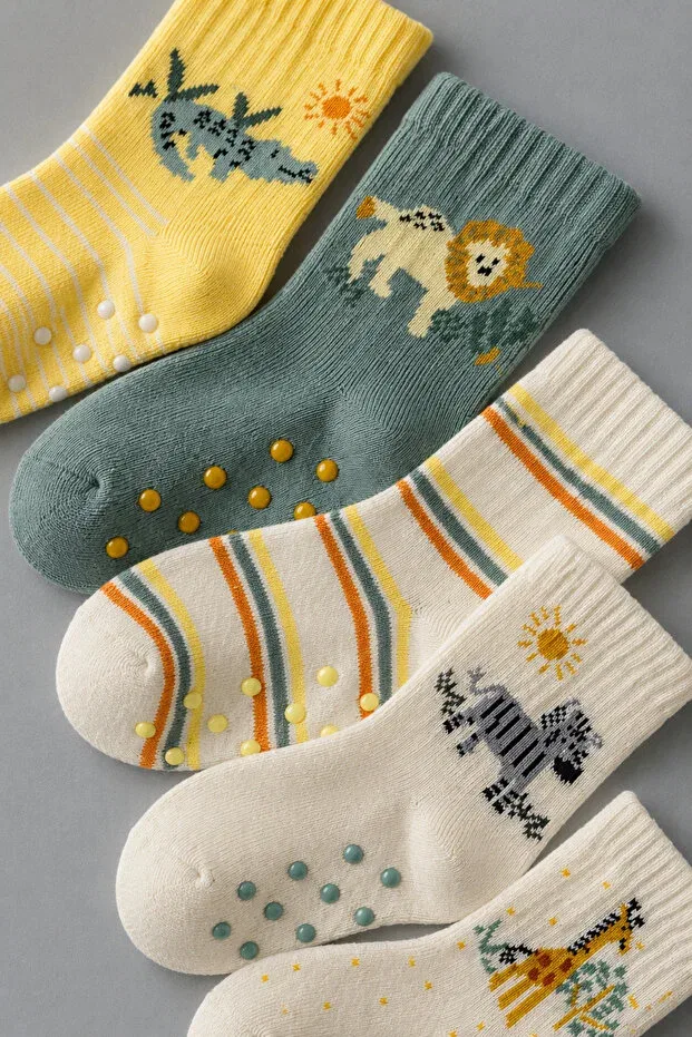 Детские носки с принтом Bony Socks, Patterned — фото 4