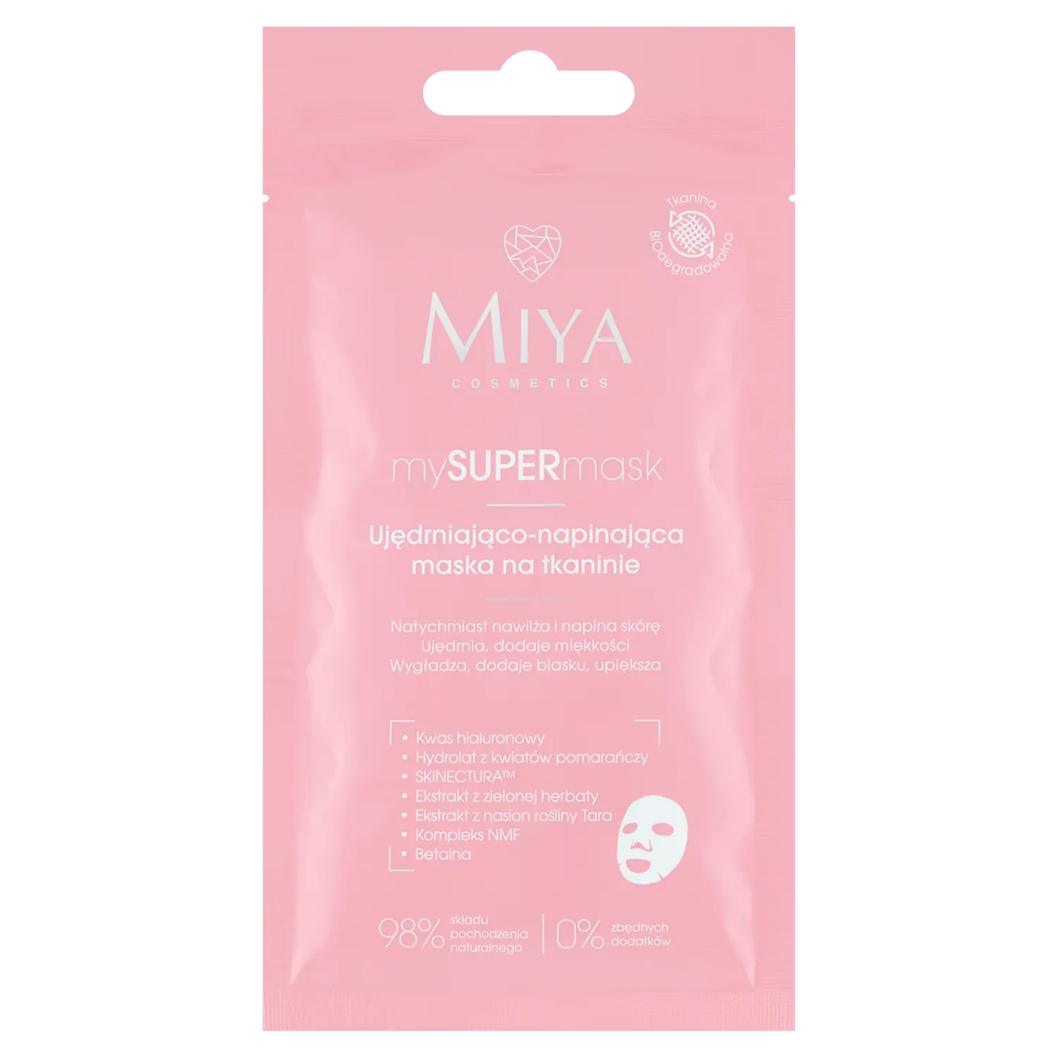 

Miya Cosmetics MySuperMask укрепляющая маска для лица, 1 шт.