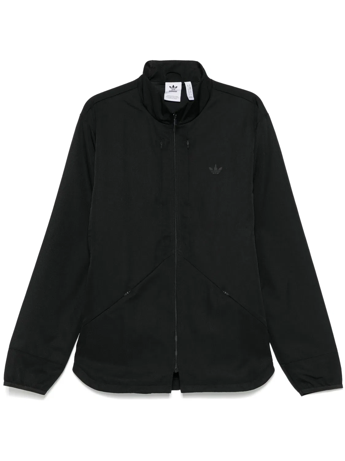 Куртка с логотипом Trefoil Adidas, черный