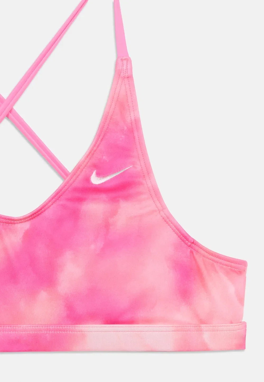 Комплект на шнуровке - бикини Nike Swim, Pink Glow — фото 3