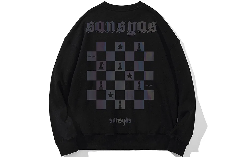 Детский свитшот с круглым вырезом Unisex Crew Neck Moderate Regular SANSYAS — фото 3