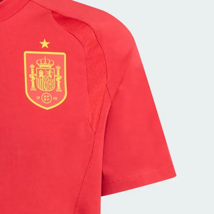 Мужская футболка с круглым вырезом Team Power Red 2 Adidas, Team Power Red 2 — фото 4