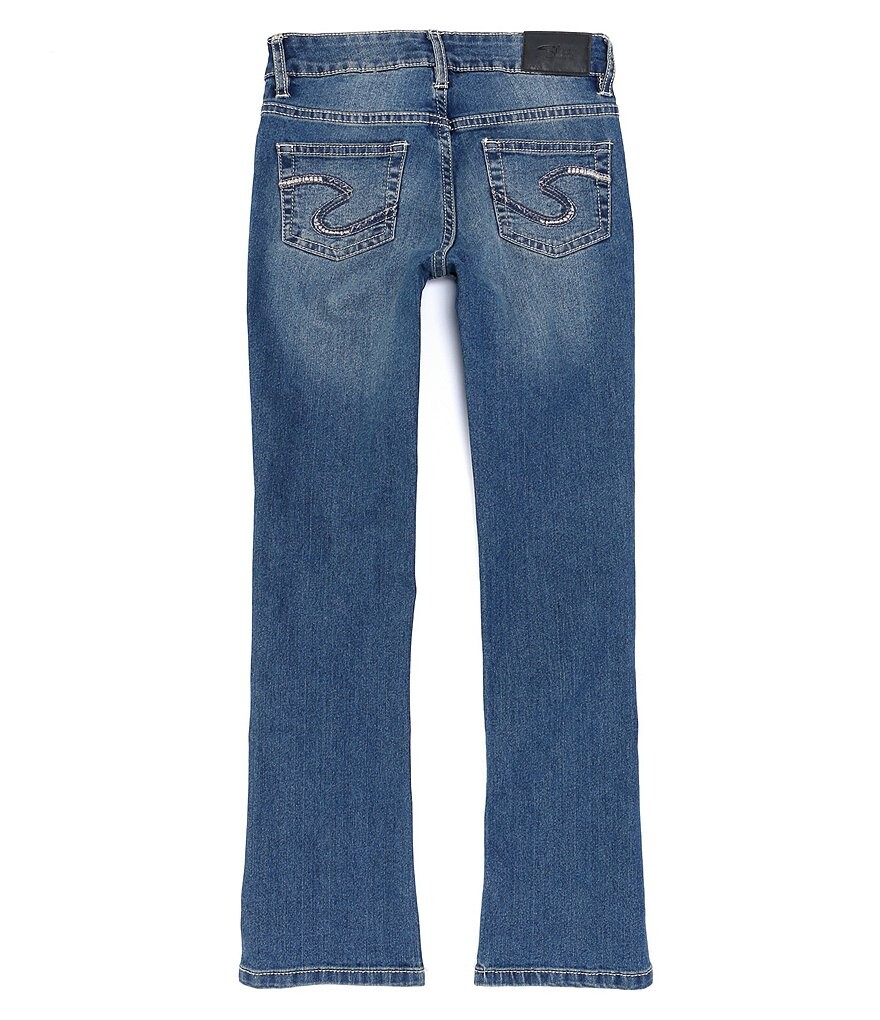 

Джинсы Tammy Bootcut для больших девочек 7–16 лет Silver Jeans Co., синий