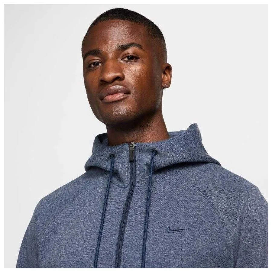 Мужской свитшот с капюшоном и длинным рукавом, модель Dri-FIT UV Primary, Nike, Синий — фото 2