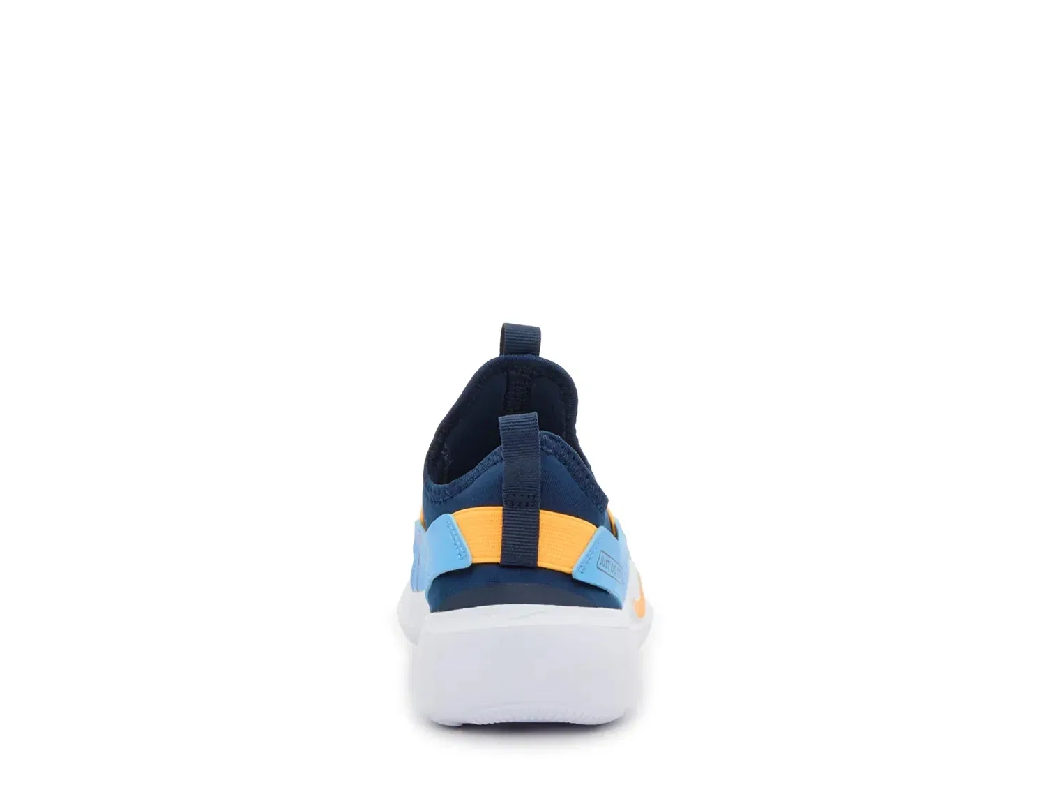 Кроссовки с эластичными ремешками Flex Runner 4, Nike, темно-синий/оранжевый — фото 4