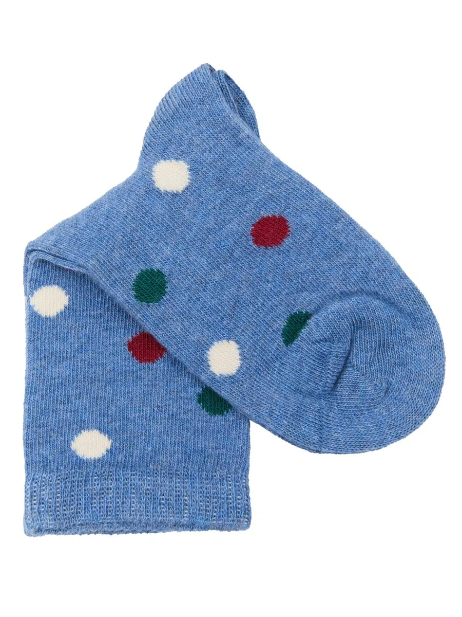 Носки Albero Natur «Bio-Baumwoll-Kindersocken-4er Pack» в цвете «Синий ультрамарин» — фото 2