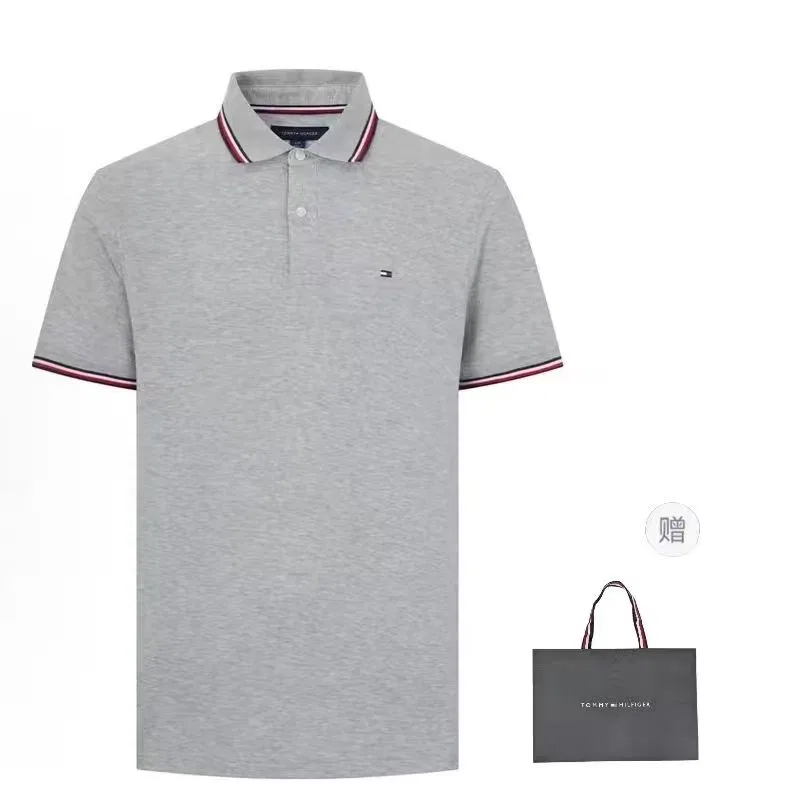 Поло мужское Mist Sky Gray, Tommy Hilfiger, Dusty Sky Gray