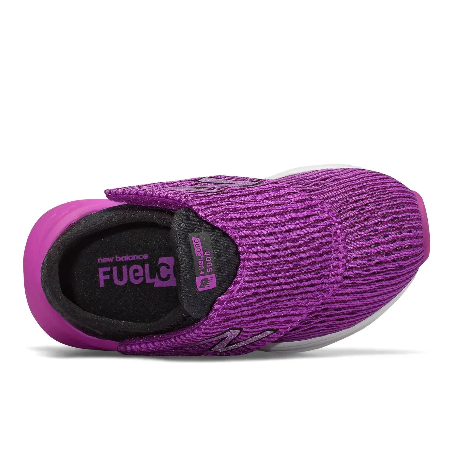 Детские кроссовки для девочек с амортизацией Fresh Foam New Balance, фиолетовый — фото 3
