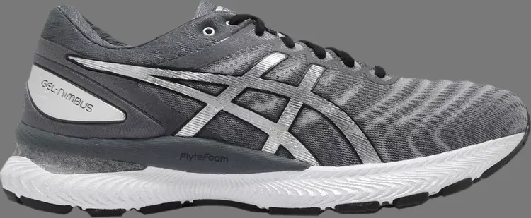 

Кроссовки gel nimbus 22 platinum 'pure silver' Asics, серый
