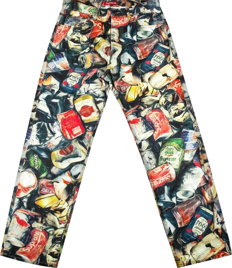 

Джинсы Supreme Cans Regular Jean 'Multicolor', разноцветный