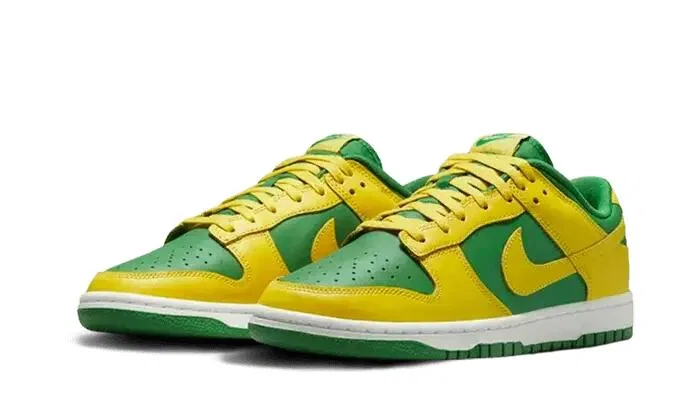 Детские кроссовки Nike Dunk Low Reverse Brazil, Цвет Schwarz — фото 2