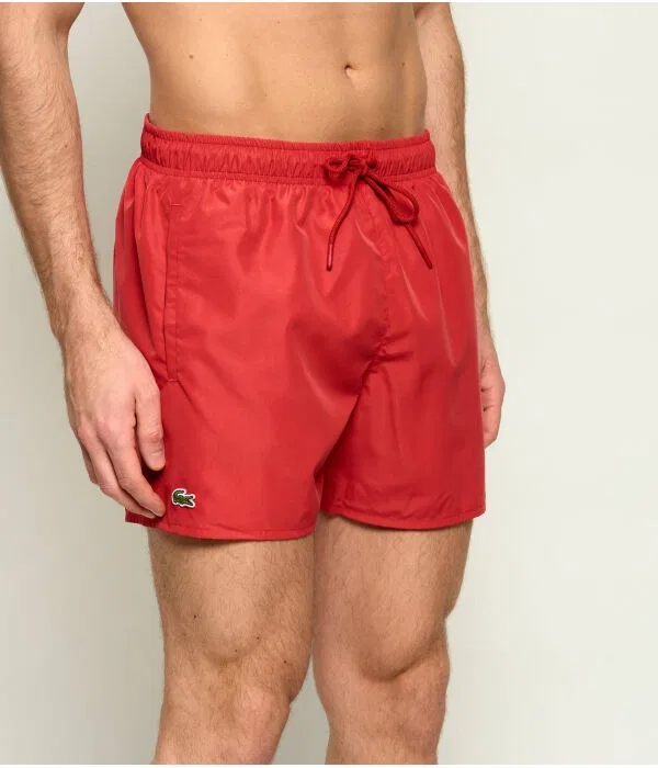 Мужские шорты для плавания Regular Fit Lacoste, красный