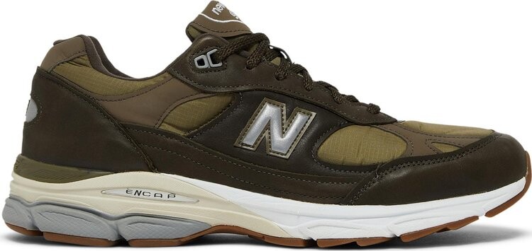 

Кроссовки New Balance 991.9 Made in England 'Lakeside Pack', коричневый