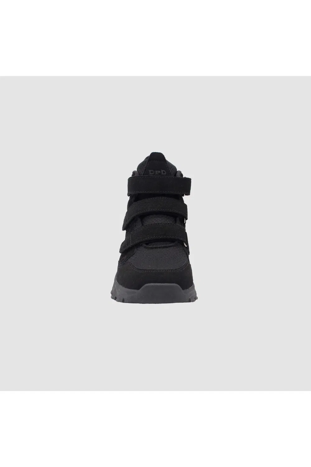 Детские кроссовки адаптивные высокие Chalet DrD Kids Footwear, черный — фото 3