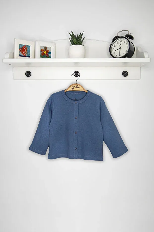 Детский кардиган хлопковый Newborn Fashion Club, Dark Blue
