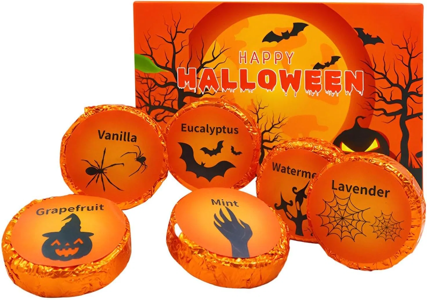 Набор ароматерапевтических шипучок для душа, Halloween, 6 шт, Lavender Generic