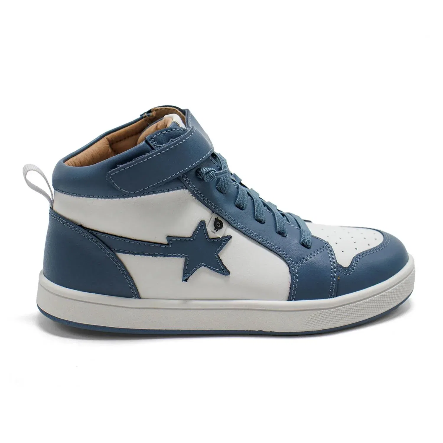 Детские кроссовки высокие с шнуровкой Team Star Old Soles, Snow
