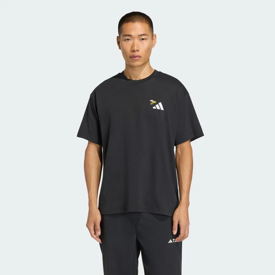 Футболка с графическим принтом Terrex Nature Logo adidas, Черный