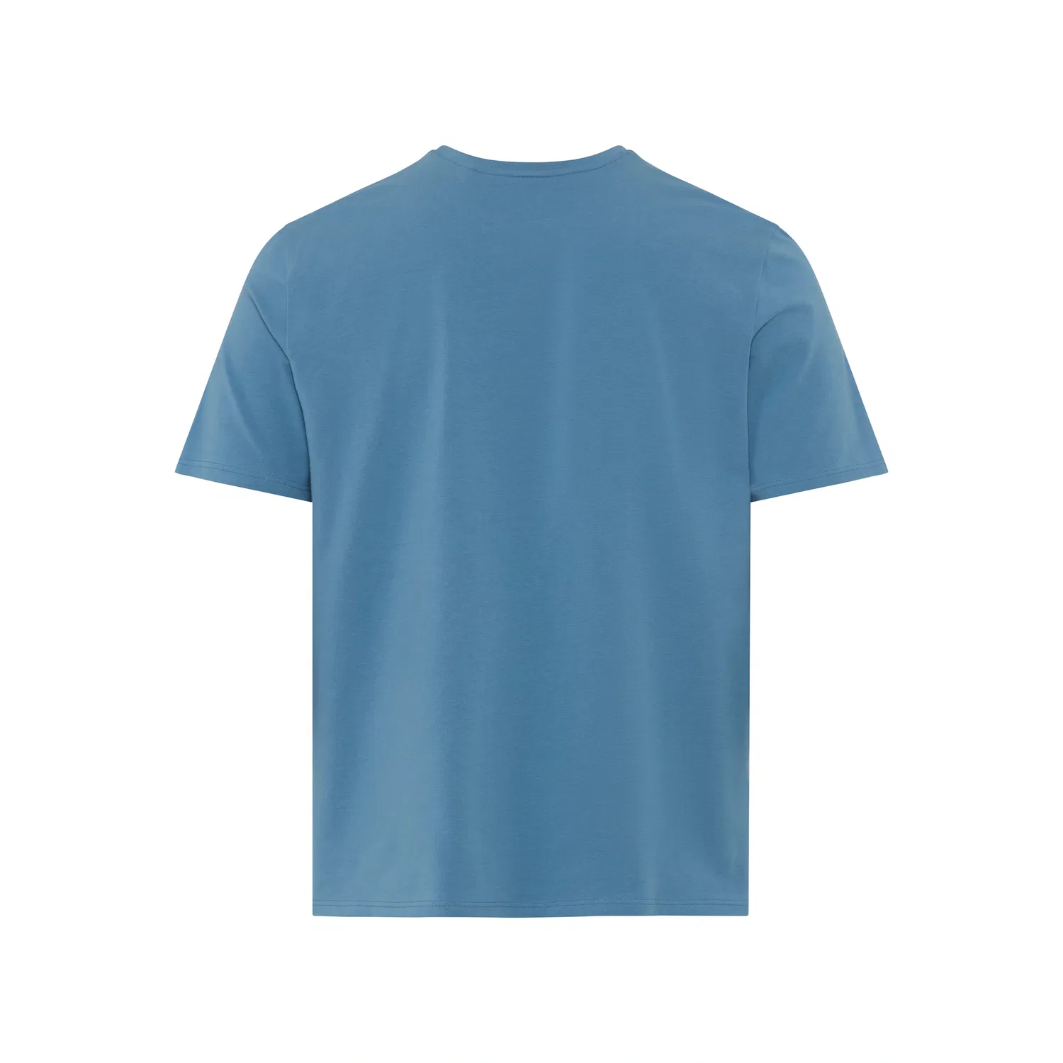 Мужская футболка из эластичного хлопка с логотипом BOSS, Light Blue — фото 2