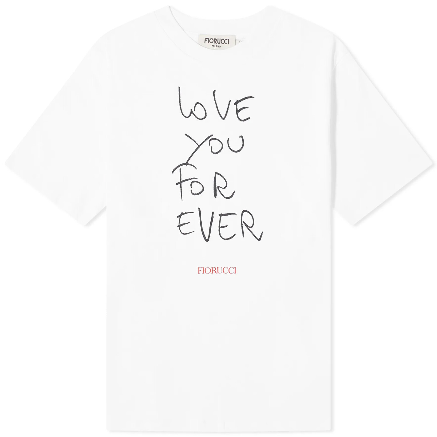 

Футболка Fiorucci Love you Forever, белый