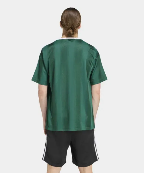 Футболка с жаккардовым узором, Adidas, зеленый — фото 2