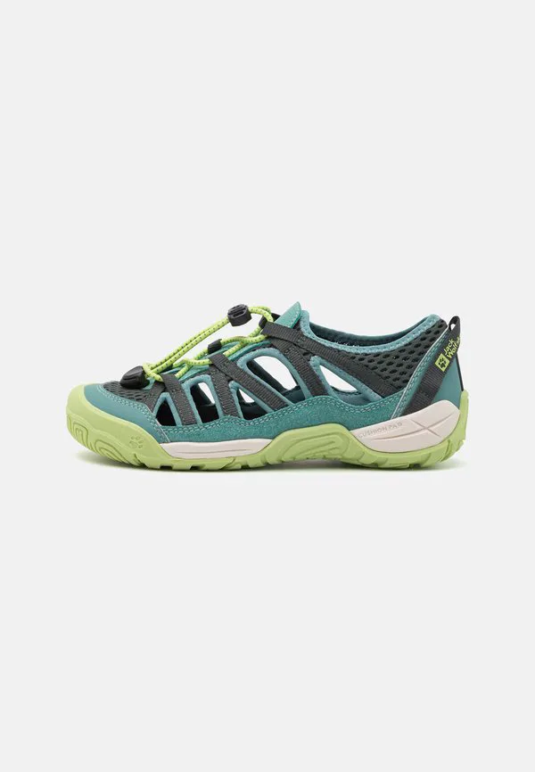 Сандалии levente унисекс для ходьбы Jack Wolfskin, Slate Green
