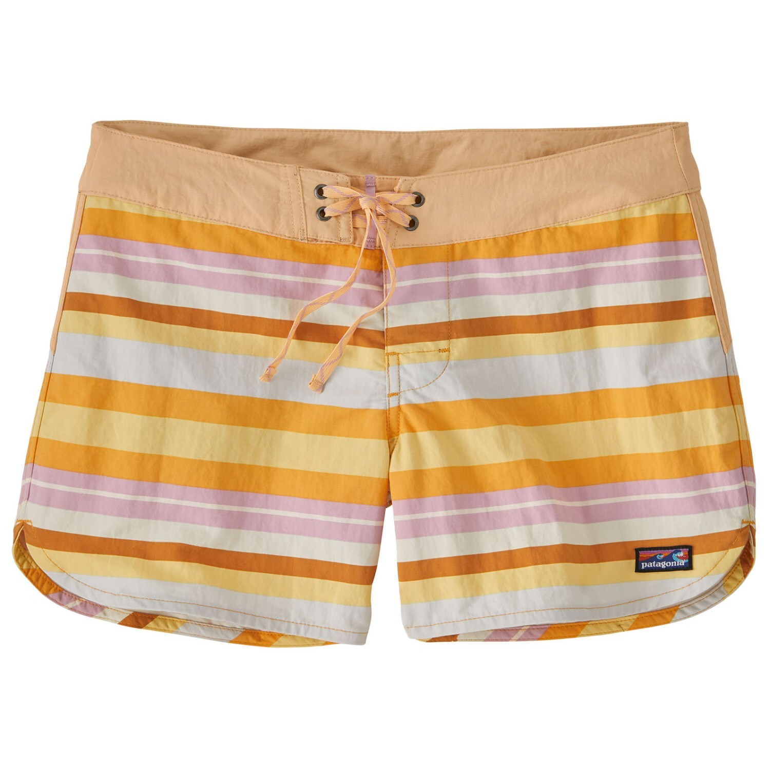 

Шорты Patagonia Women's Wavefarer, цвет La Punta/Kishu Orange