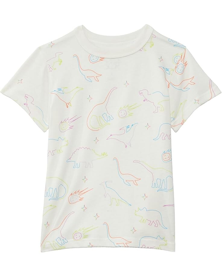 

Толстовка Chaser Kids Neon Dinos T-Shirt, цвет Salt