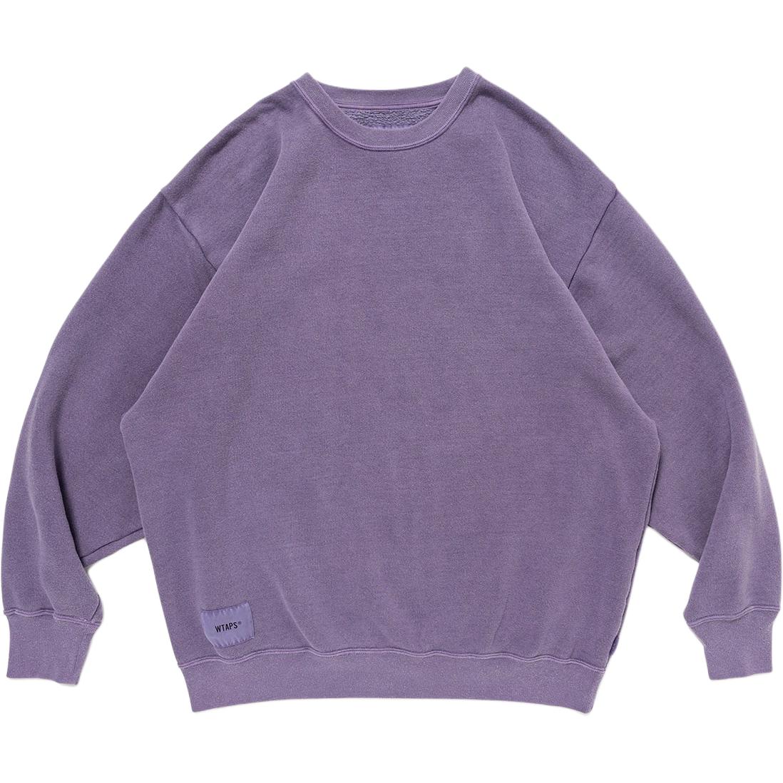 

Джемпер Sign 01 Sweatshirt WTAPS, фиолетовый
