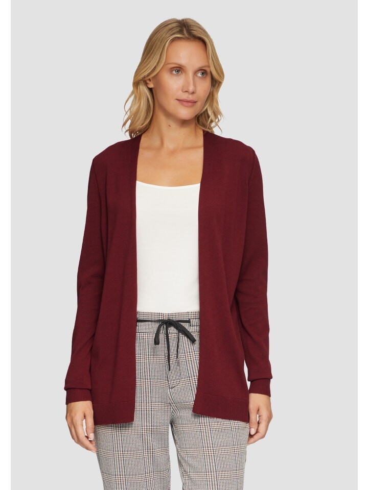 

Кардиган sOliver Strickjacke langarm, красный