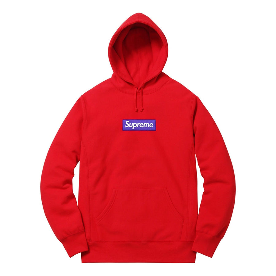 

Худи Supreme FW17 Box Hooded Sweatshirt Red Bogo, красный