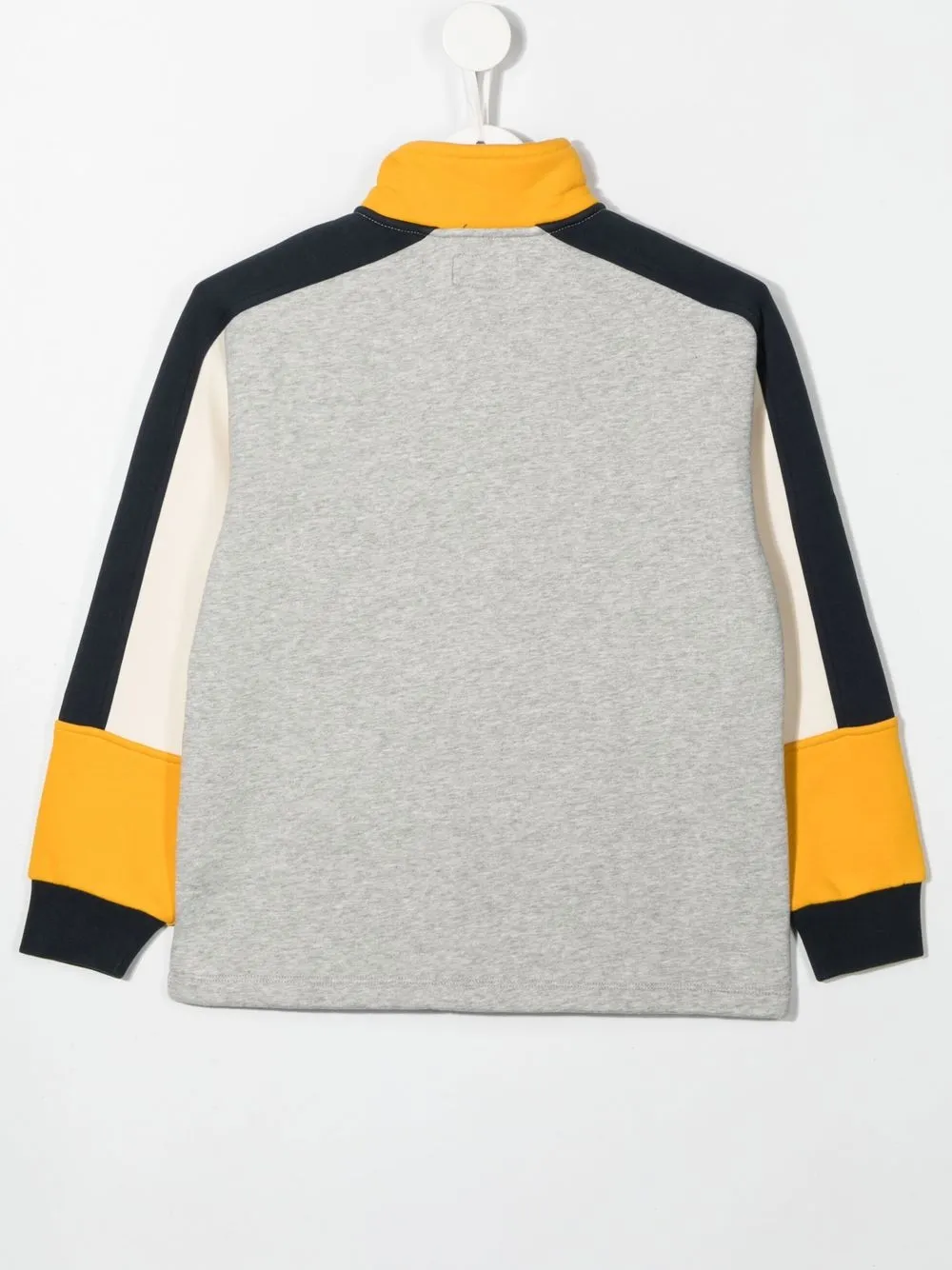 Толстовка в стиле колор-блок с молнией Woolrich Kids, желтый — фото 2