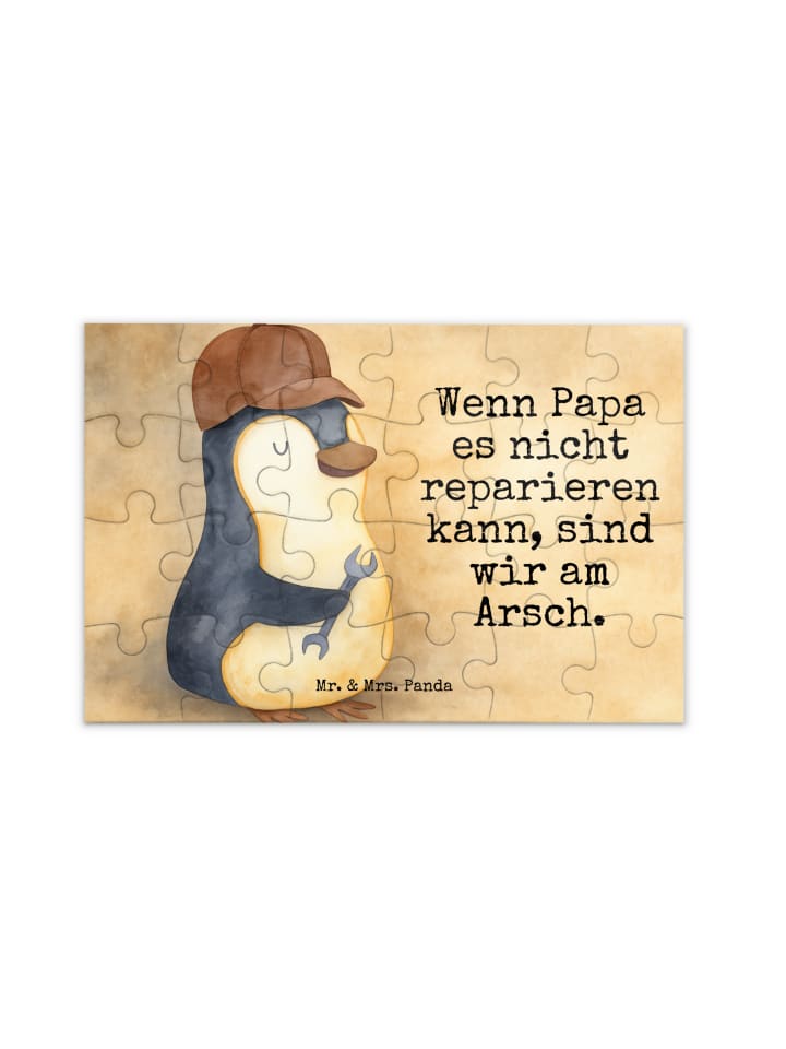 

Mr. & Mrs. Panda Пазлы. Если папа не может его починить, они... белые