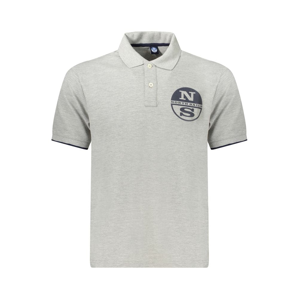 

Мужская рубашка-поло North Sails Cotton Polo, серый
