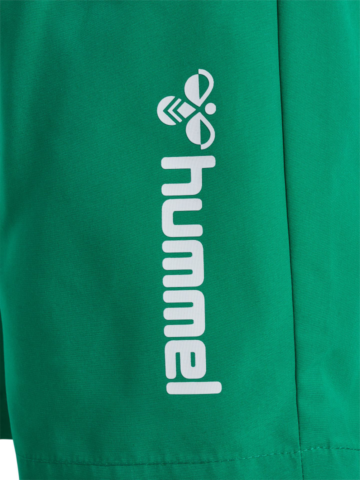 Hummel Пляжные шорты с регулируемым поясом Hmlbondi Lifestyle для мальчиков, цвет «перечный зеленый» — фото 3