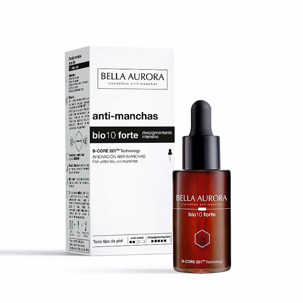 Сыворотка Bella Aurora — Против пятен на коже Bio10 forte despigmentante serum gotero, 30 мл — фото 2