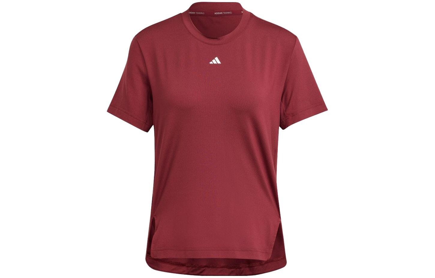 

Футболка женская бордовая Adidas