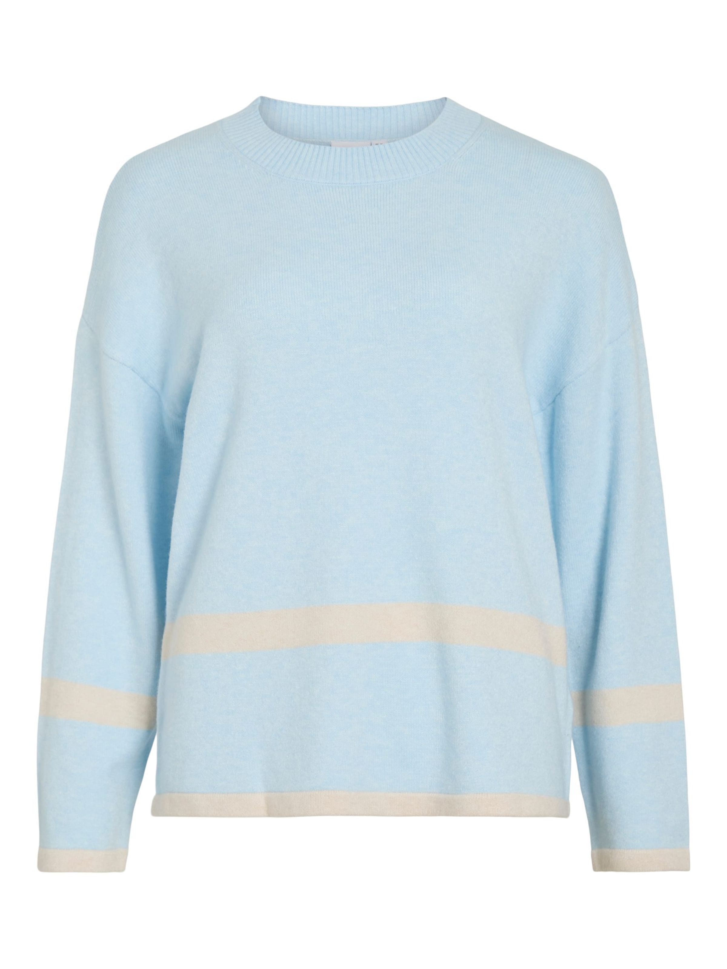 

VILA Свитер оверсайз 'VIRIL' в светло-голубом цвете