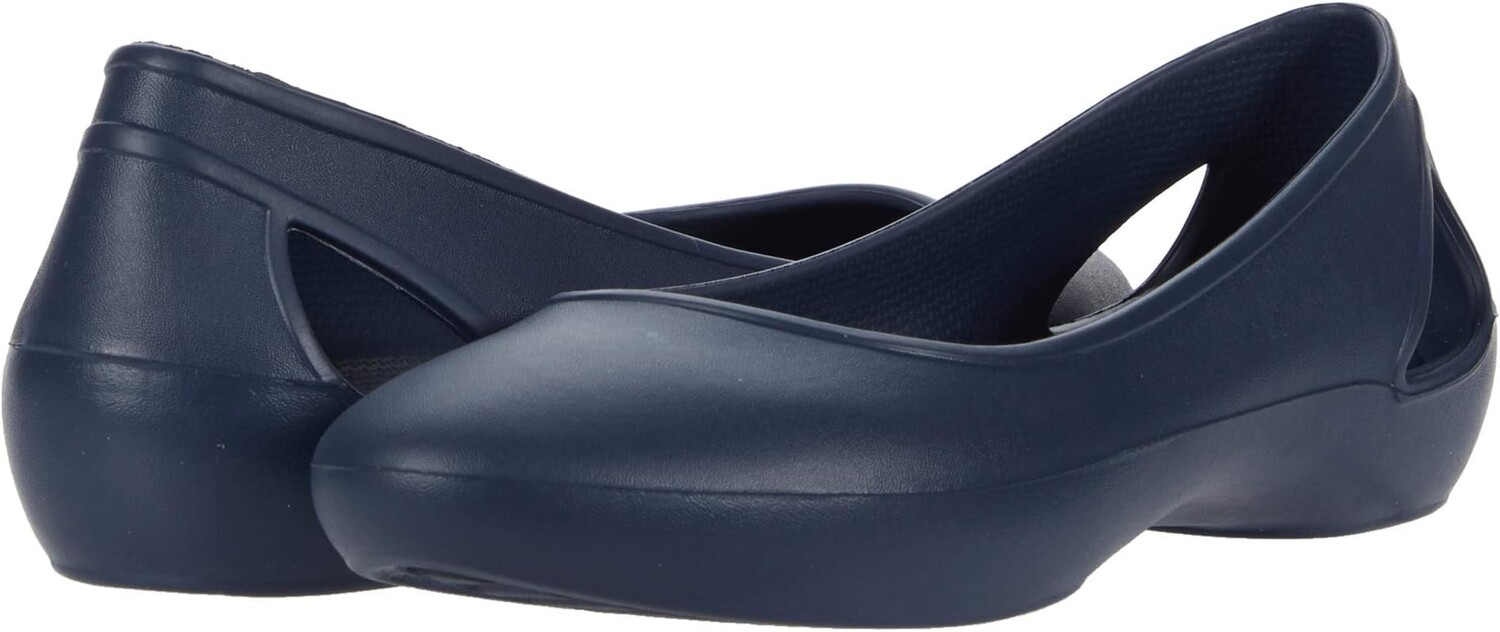 

Балетки Laura Flat Crocs, темно-синий