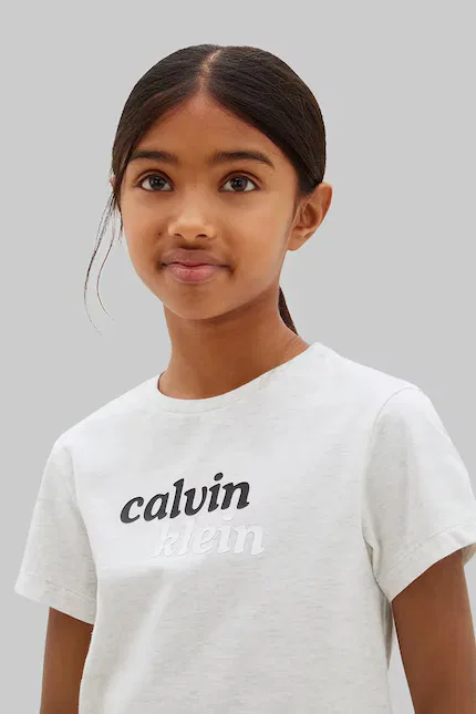 Футболка с коротким рукавом Calvin Klein Jeans, серый