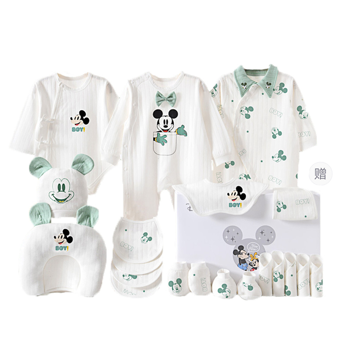 

Подарочная коробка для малышей и детей ясельного возраста Disney, зеленый