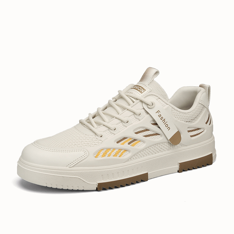 

Sportful Мужские низкие скейтерские кеды бежевые, цвет Beige