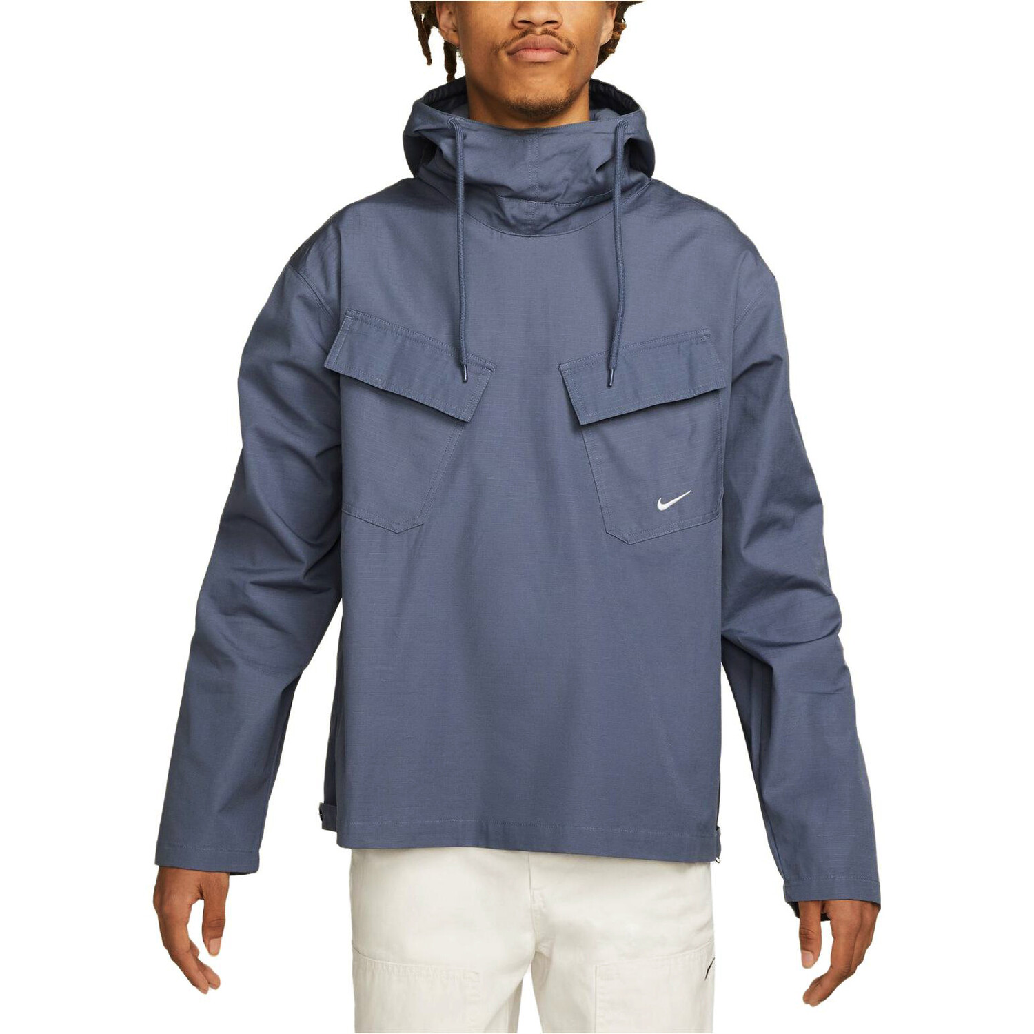 Толстовка мужская Fenn Blue Nike, синий — фото 3