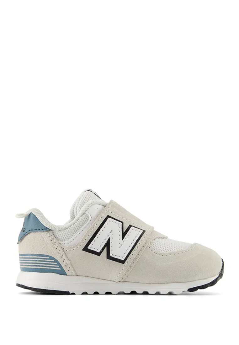 Кроссовки детские, Lifestyle, 574, New Balance, экрю/мультиколор — фото 4