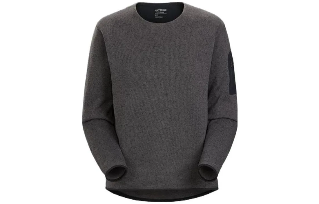 Толстовка Arc'teryx COVERT женская, Black Gray/Black Heather
