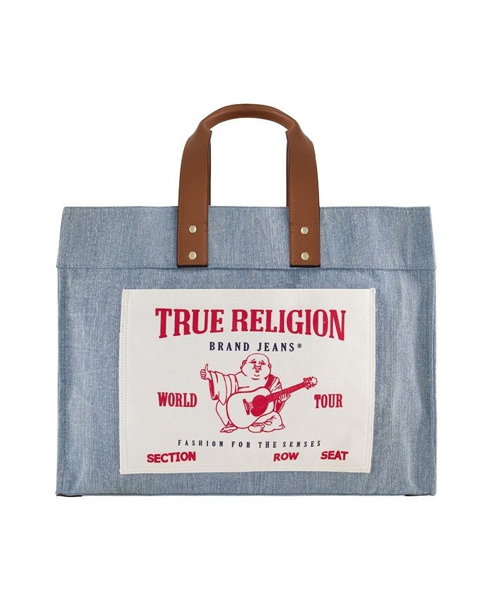 

Женская сумка-тоут True Religion, синий